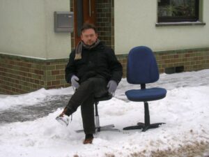Das Schneebüro