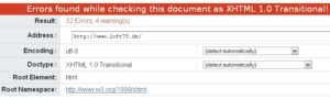 W3C-Validator-Output
